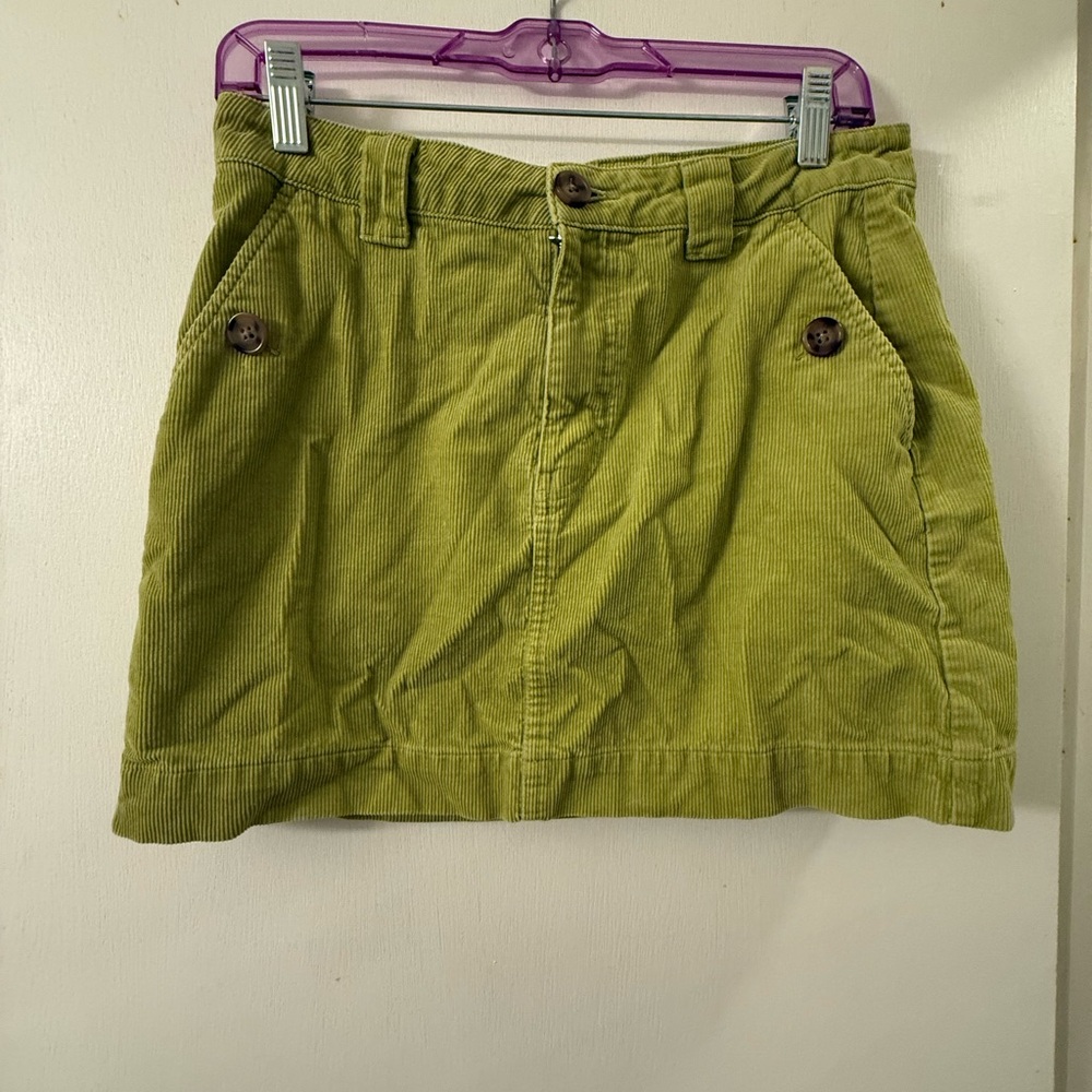 wild fable Olive Green Corduroy Skirt